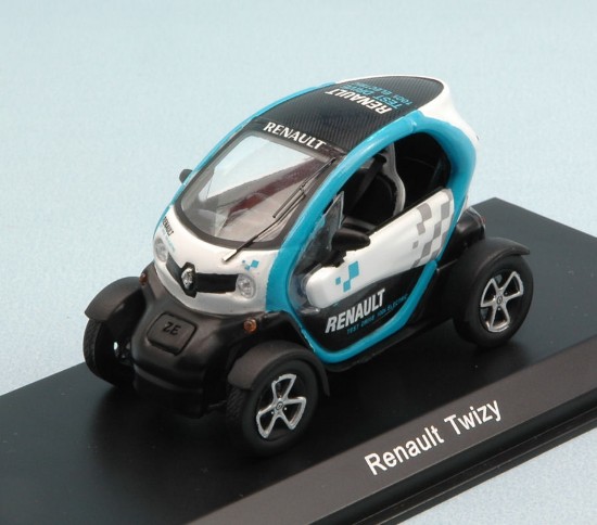 Immagine di RENAULT TWIZY 2015 WHITE/LIGHT BLUE 1:43
