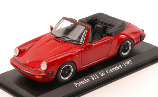 Immagine di PORSCHE 911 SC CABRIO 1983 RED 1:43
