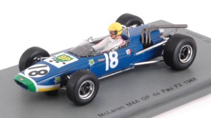 Immagine di MC LAREN M4A N.18 GP DE PAU 1968 J.SCHLESSER 1:43