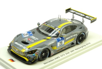 Immagine di MERCEDES GT3 N.29 2nd 24 H NURBURGRING 2016 VIETORIS-SEEFRIED 1:43