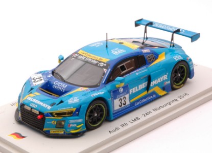 Immagine di AUDI R8 LMS N.33 24 H NURBURGRING 2016 ZIEGLER-"G.TONIC" 1:43