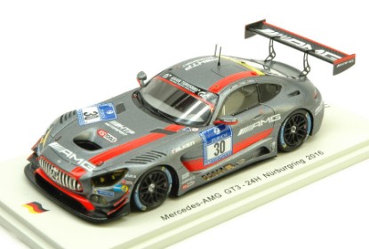 Immagine di MERCEDES GT3 N.30 24 H NURBURGRING 2016 BAUMANN-MUCKE-BUHK 1:43