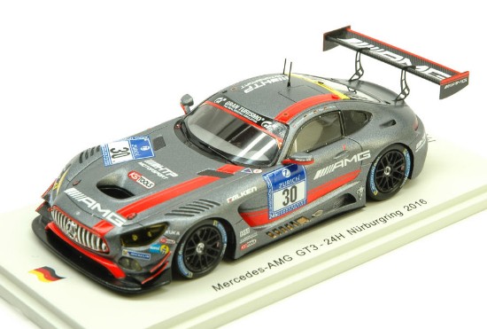 Immagine di MERCEDES GT3 N.30 24 H NURBURGRING 2016 BAUMANN-MUCKE-BUHK 1:43