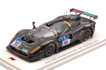 Immagine di SCG P4/5 M16 N.703 24 H NURBURGRING 2016 BOVINGDON-LAUCK-HARRIS 1:43