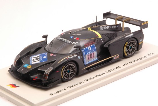 Immagine di SCG N.701 24 H NURBURGRING 2016 LAUCK-MAILLEUX-LASER 1:43