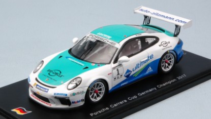 Immagine di PORSCHE 911 GT3 CUP N.1 GERMANY CHAMPION 2017 DENNIS OLSEN 1:43