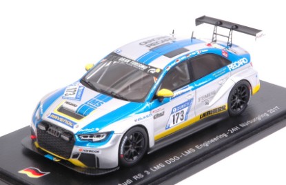 Immagine di AUDI RS3 LMS N.173 NURBURGRING 2017 ANDREE-JAGER-WASEL-HUMBERT 1:43