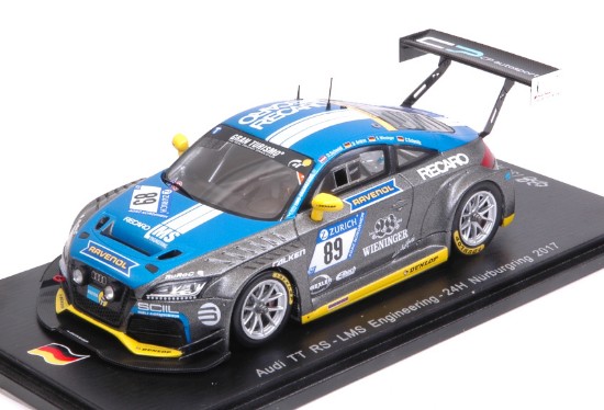 Immagine di AUDI TT RS2 N.89 NURBURGRING 2017 WIENING-ANDREE-SCHMID-SCHMITZ 1:43