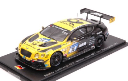 Immagine di BENTLEY CONTINENT.GT3 N.38 NURBURGR.2017 JONS-MAMEROW-PEPPER-BRUCK 1:43