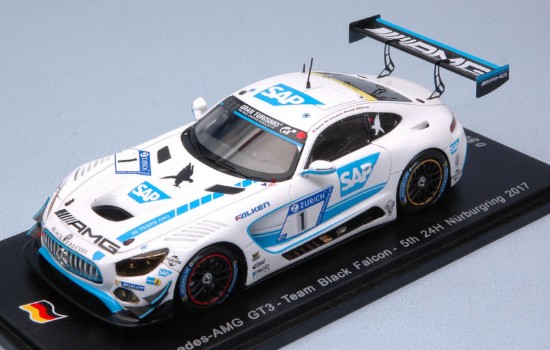 Immagine di MERCEDES GT3  N.1 5th NURBURGR.2017 ENGEL-CHRISTOD.-BUURMAN-METZGER 1:43