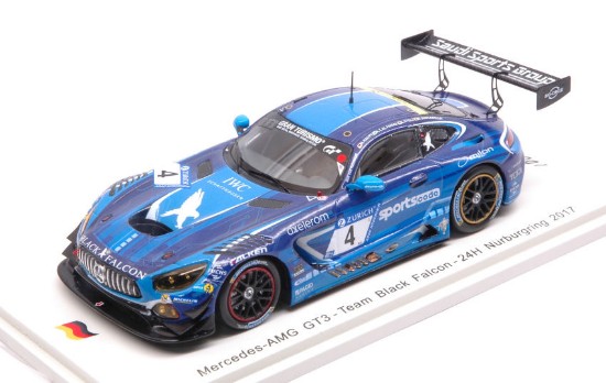 Immagine di MERCEDES AMG GT3  N.4 NURBURGR.2017 HAUPT-AL FAISAL-STOLZ-JUNCAD.1:43
