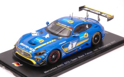 Immagine di MERCEDES GT3  N.3 23th NURBURGR.2017 MULLER-JAGER-ENGEL-SEYFFHART 1:43