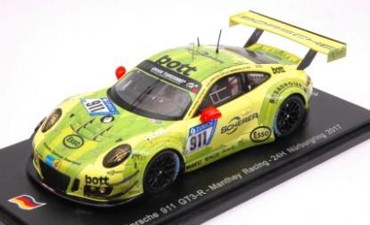 Immagine di PORSCHE 911 GT3 R N.911 NURBURGR.2017 DUMAS-MAKOWIECKI-PILET-LIETZ 1:43