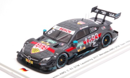 Immagine di MERCEDES C63 N.6 3rd LAUSITZRING DTM 2017 R.WICKENS 1:43