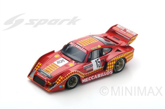 Immagine di PORSCHE 935/77A N.15 6th DRM ZOLDER 1980 CLAUDE HALDI 1:43