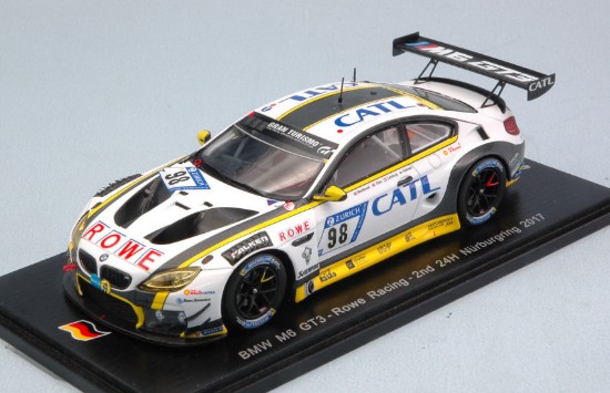 Immagine di BMW M6 GT3 N.98 2nd 24 H NURBURGRING 2017 PALTTALA-SIMS-CATSBURG 1:43