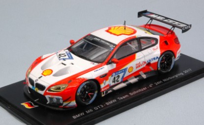 Immagine di BMW M6 GT3 N.42 4th 24 H NURBURGRING 2017 WITTMAN-BLOMQVIST-FARFUS 1:43