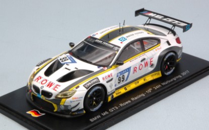 Immagine di BMW M6 GT3 N.99 10th 24 H NURBURGRING 2017 ENG-MARTIN-BUSSENG 1:43