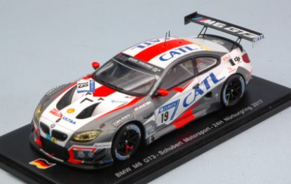 Immagine di BMW M6 GT3 N.19 12th 24 H NURBURGRING 2017 KLINGMANN-EDWARDS-ONSLOW 1:43