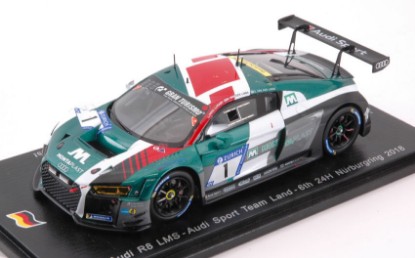 Immagine di AUDI R8 N.1 6th 24 H NURBURGRING 2018 MIES-K.VAN DER LINDE-S.VAN DER LIN