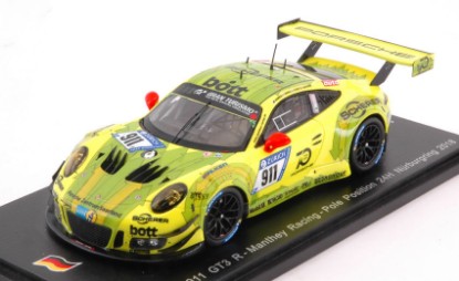 Immagine di PORSCHE 911 GT3 R N.911 POLE P.24 H NURBURGRING 2018 ESTRE-DUMAS-BAMBER-