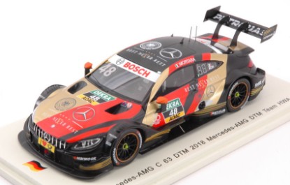Immagine di MERCEDES C63 N.48 DTM 2018 EDOARDO MORTARA 1:43