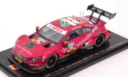 Immagine di MERCEDES C63 N.48 2nd RACE 2 MISANO DTM 2018 EDOARDO MORTARA 1:43