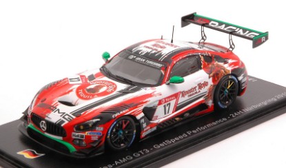 Immagine di MERCEDES GT3 N.17 24 H NURBURGR.2019 SHOFF.-HILL-SCHILLER-PALTTALA 1:43