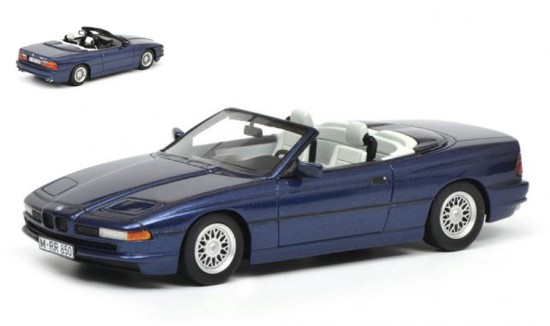 Immagine di BMW 850i CABRIO BLUE 1:18