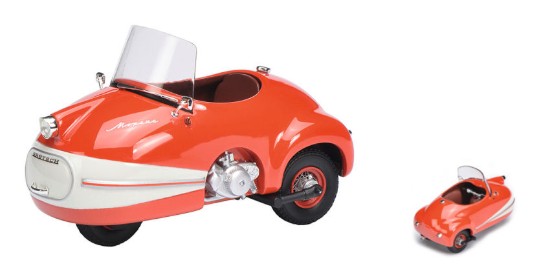 Immagine di BRUTSCH MOPETTA RED/WHITE 1:18