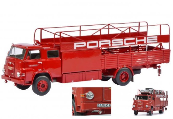 Immagine di MAN PORSCHE RACING TRANSPORTER 1:18