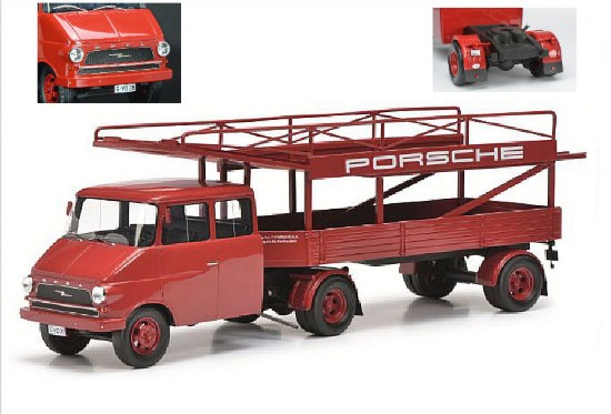 Immagine di OPEL RACE TRANSPORTER "PORSCHE" 1:18