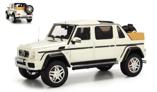 Immagine di MERCEDES MAYBACH G650 WHITE 1:18