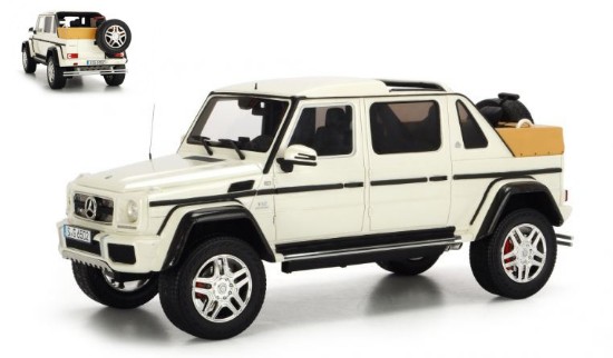 Immagine di MERCEDES MAYBACH G650 WHITE 1:18