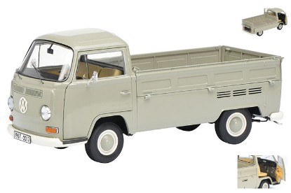 Immagine di VW T 2 A "EDITION 50th ANN.VW T2 1967-2017" PRITSCHENWAGEN BEIGE 1:18