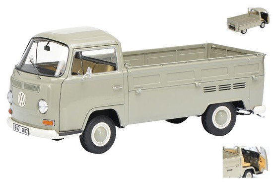 Immagine di VW T 2 A "EDITION 50th ANN.VW T2 1967-2017" PRITSCHENWAGEN BEIGE 1:18