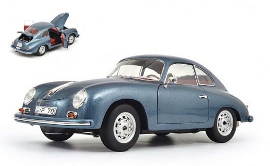 Immagine di PORSCHE 356 A BLUE 1:18