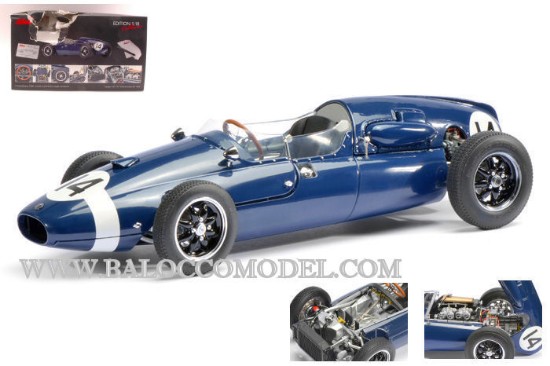 Immagine di COOPER T51 CLIMAX S.MOSS 1959 N.14 WINNER ITALY GP SCAT.ROVINATA 1:18