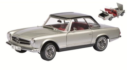 Immagine di MERCEDES 280 SL 1974 SILVER 1:18