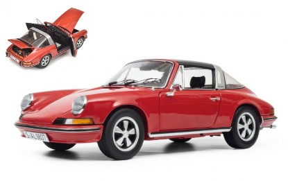 Immagine di PORSCHE 911 S TARGA RED 1:18