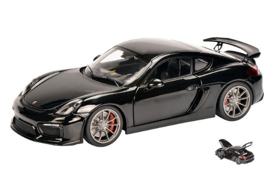 Immagine di PORSCHE CAYMAN GT4 2015 BLACK 1:18