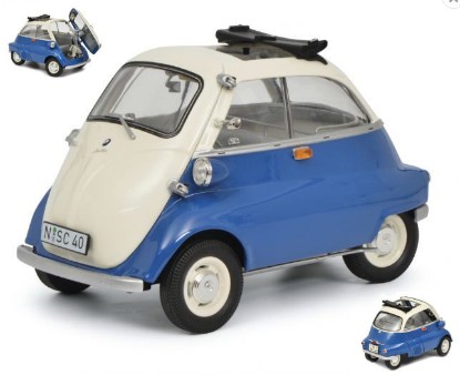 Immagine di BMW ISETTA EXPORT BLUE 1:18