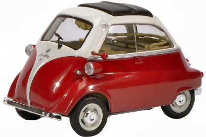 Immagine di BMW ISETTA EXPORT 1956 RED/WHITE 1:43