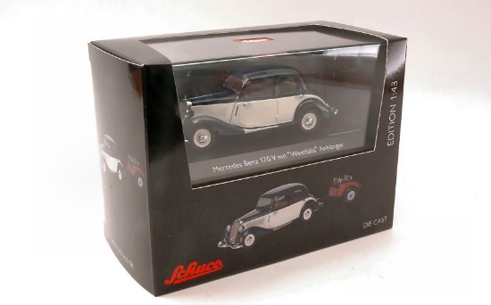 Immagine di MERCEDES 170V + WESTFALIA TRAILER 1:43