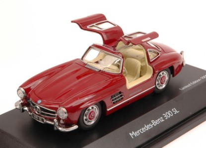 Immagine di MERCEDES 300SL 1954 BORDEAUX 1:43