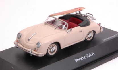 Immagine di PORSCHE 356 A CABRIO BEIGE 1:43