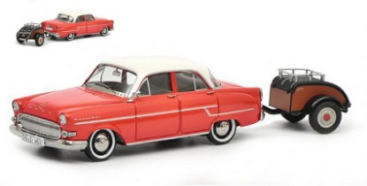 Immagine di OPEL KAPITAEN + TRAILER 1:43