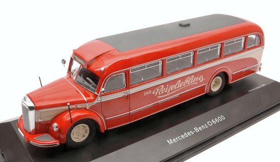 Immagine di MERCEDES O6600 "DER REISELIEBLING" RED/CREAM 1:43