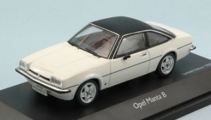 Immagine di OPEL MANTA B 1975-88 WHITE W/BLACK ROOF 1:43