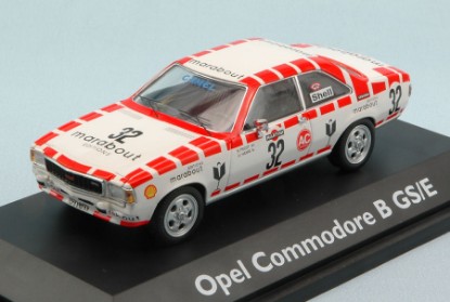 Immagine di OPEL COMMODORE B GS/E N.32 3rd 24 H SPA 1973 R.TRICOT-J.I.HAXHE 1:43